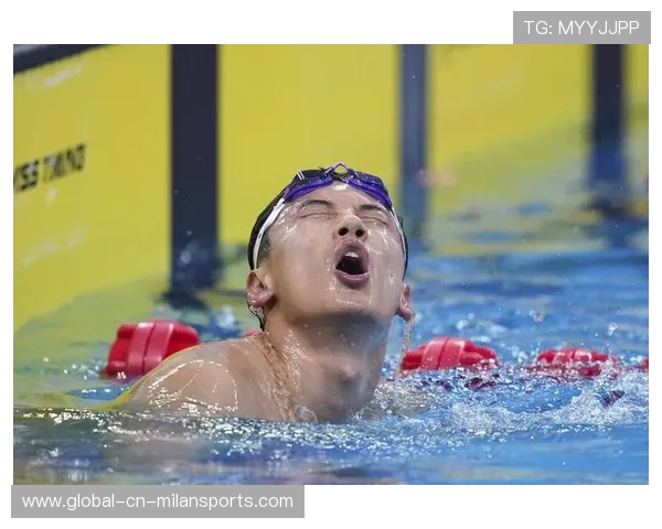 汪顺打破男子个人混合泳全国纪录